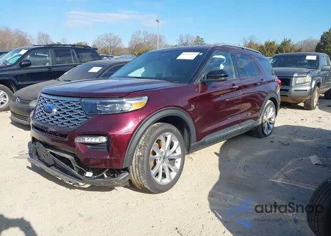 2022 Ford Explorer Platinum из США, поврежденный, VIN 1FM5K7HC3NGB52002